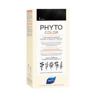 Phyto Color 1 Siyah Bitkisel Saç Boyası