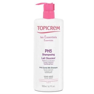Topicrem Ph5 Gentle Milk Shampoo 500 ml - Tüm Saçlar için Şampuan