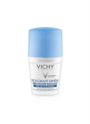 Vichy Alüminyum Tuzu İçermeyen Mineral Deodorant Roll-On, 50 ML