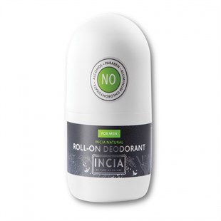 INCIA Doğal Roll-On Deodorant 50ml - Erkekler için