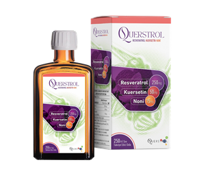 Querstrol Resveratrol Kuersetin Noni İçeren Sıvı Takviye Edici Gıda 250 ML